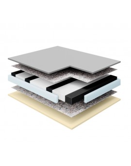 JANPOL NIOBE REHABILITACYJNY MATERAC SPRĘŻYNOWY