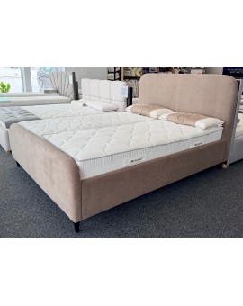 ŁÓŻKO TAPICEROWANE Z POJEMNIKIEM OREO